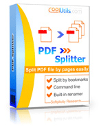 PDF Splitter ✔️ قسّم ملفات PDF بسهولة 📂 CoolUtils